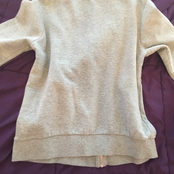 Forever 21 grey zip up - Picture 3 of 3